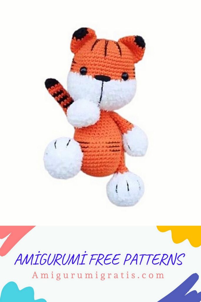 Baby Crochet Tiger Amigurumi Free Pattern