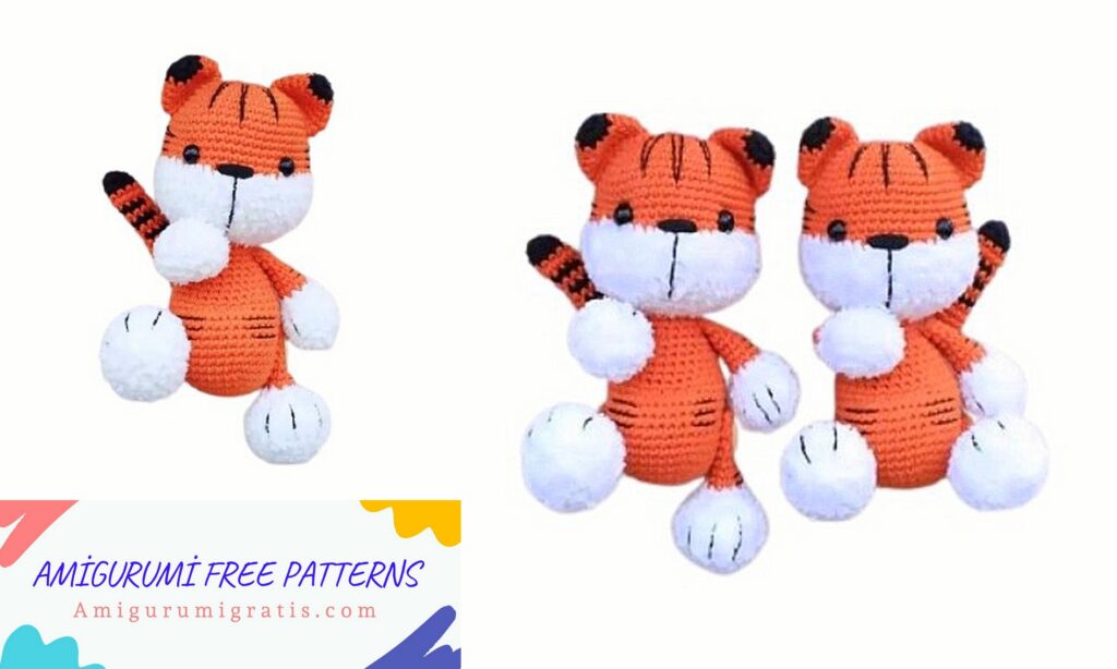 Baby Crochet Tiger Amigurumi Free Pattern