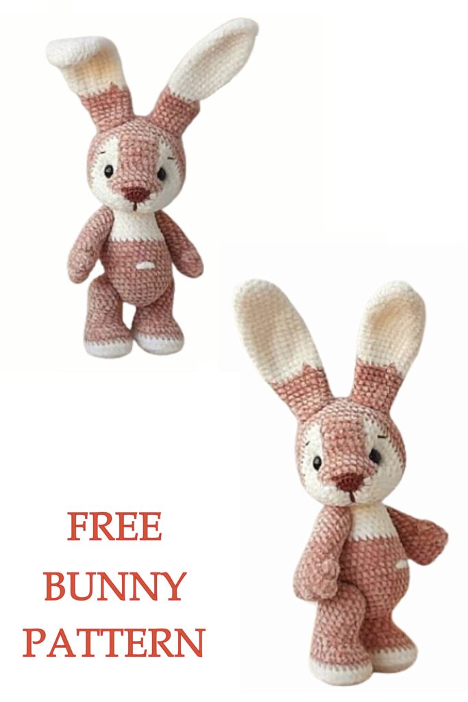 Velvet Bunny Amigurumi Free Pattern