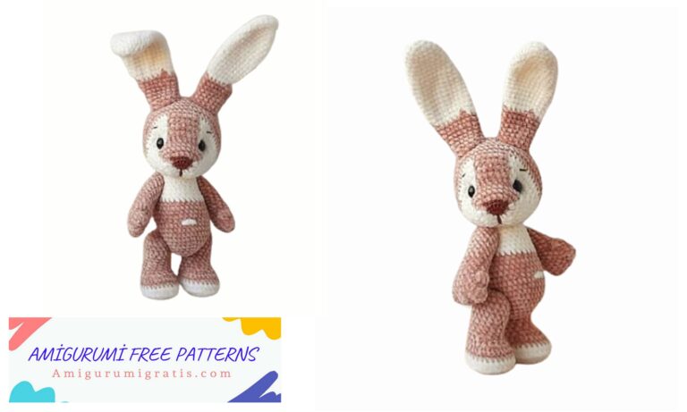 Velvet Bunny Amigurumi Free Pattern