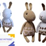 Realistic Crochet Bunny Amigurumi Free Pattern