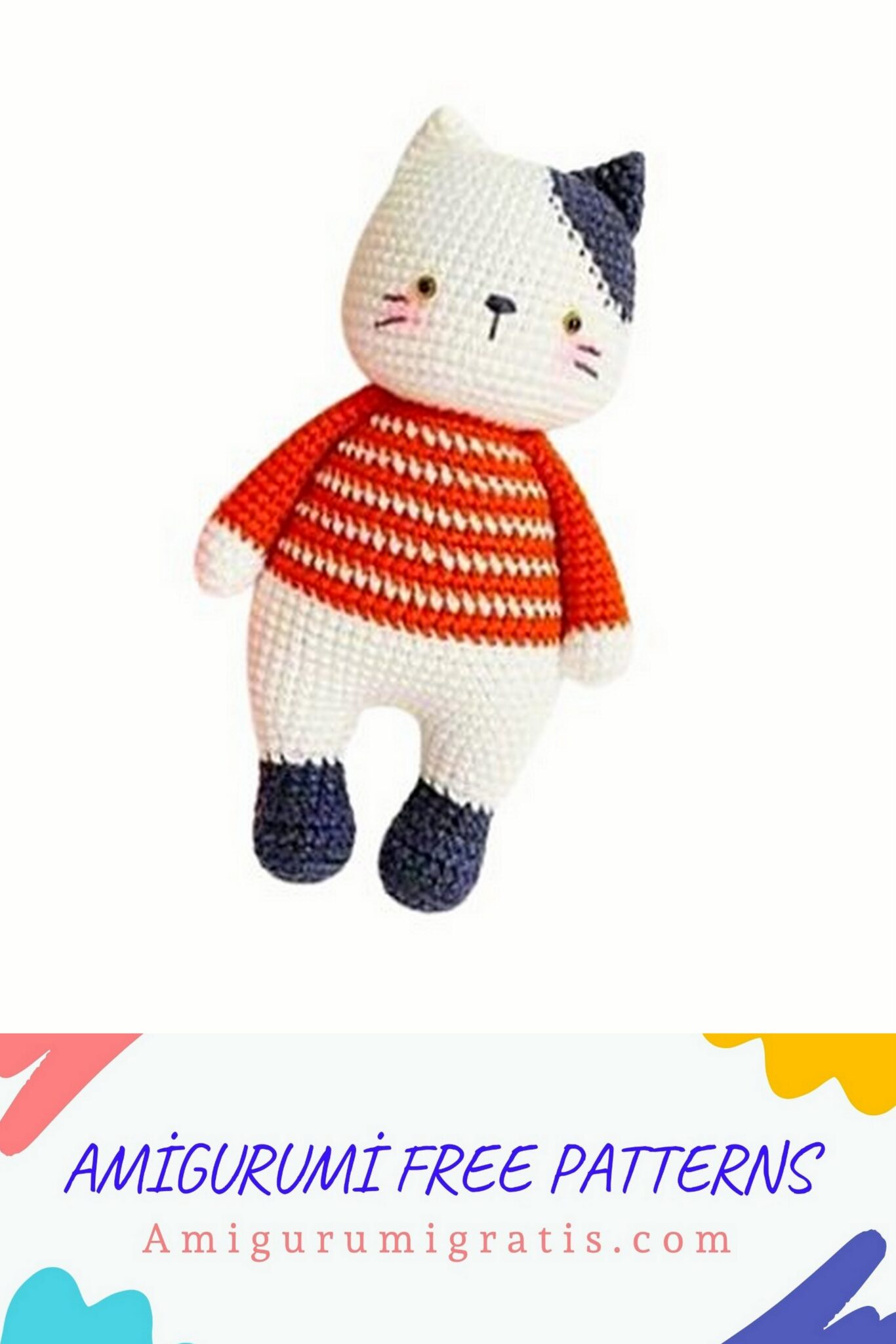 Crochet Cat Amigurumi Free Pattern – Amigurumi Pattern