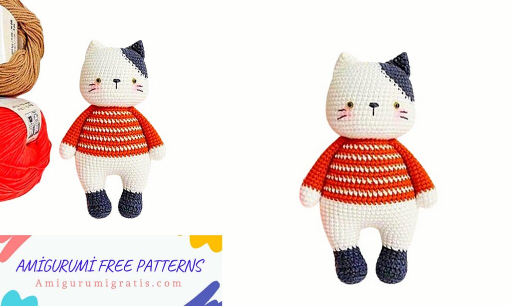 Crochet Cat Amigurumi Free Pattern