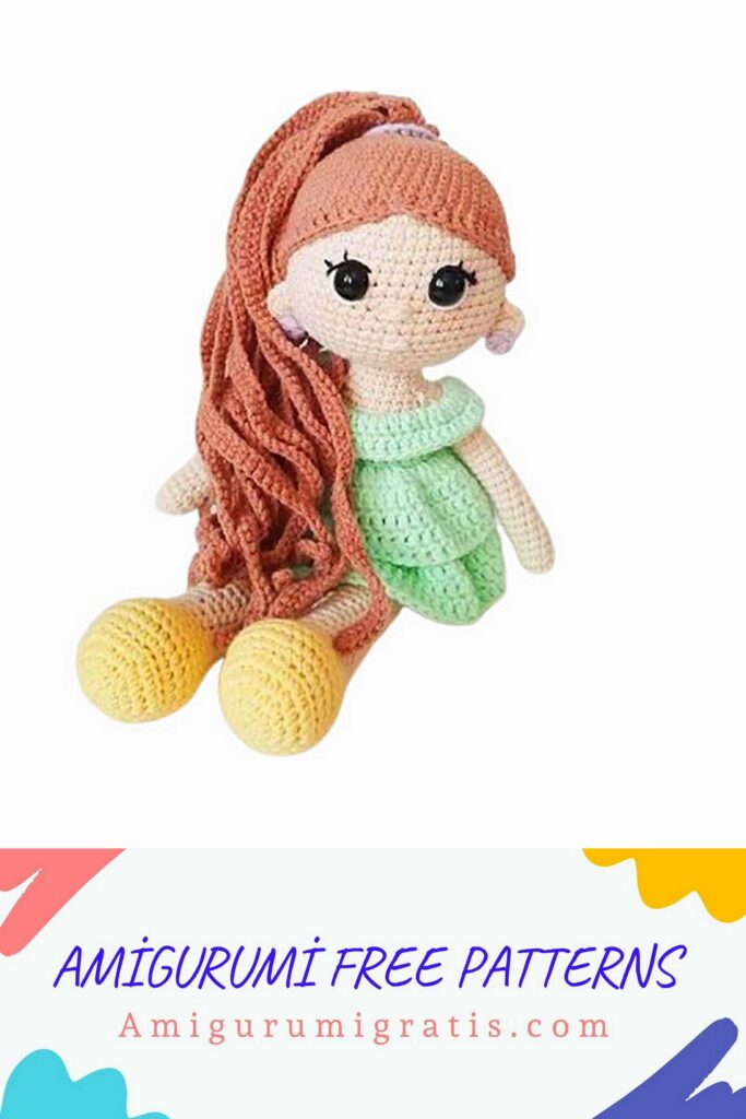 Amigurumi Pattern Monica Doll Free Crochet