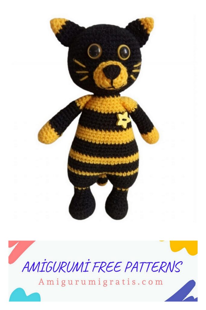 Sylvester Crochet Cat Amigurumi Free Pattern