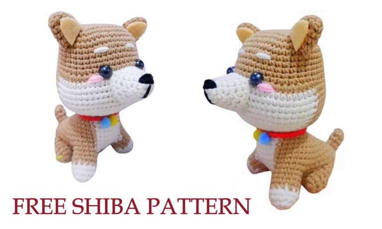 Crochet Maru The Shiba Amigurumi Free Pattern
