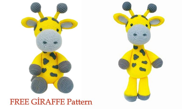 Crochet Big Giraffe Amigurumi Free Pattern1