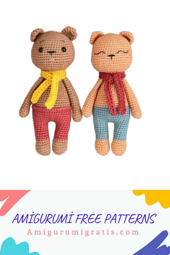 Small Crochet Bear Amigurumi Free 