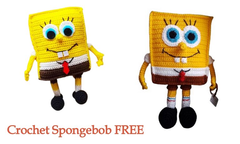 Crochet Spongebob Squarepants Amigurumi Pattern
