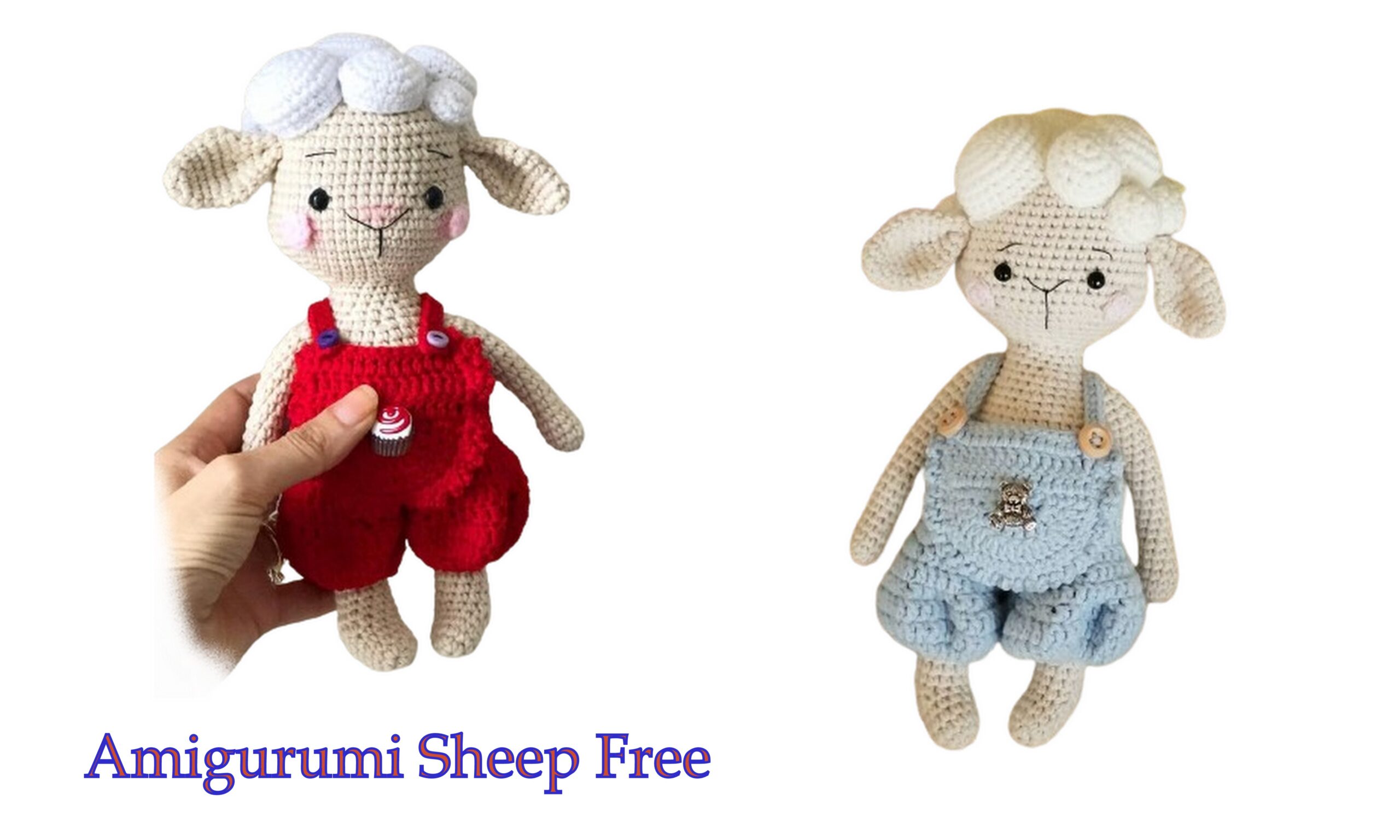 Amigurumi Cute Sheep Crochet Free Pattern