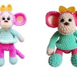 Crochet Girl Monkey Amigurumi Pattern