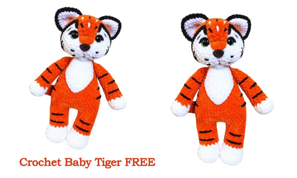 Crochet Baby Tiger Amigurumi Free Pattern