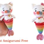 Fish Cat Amigurumi Free