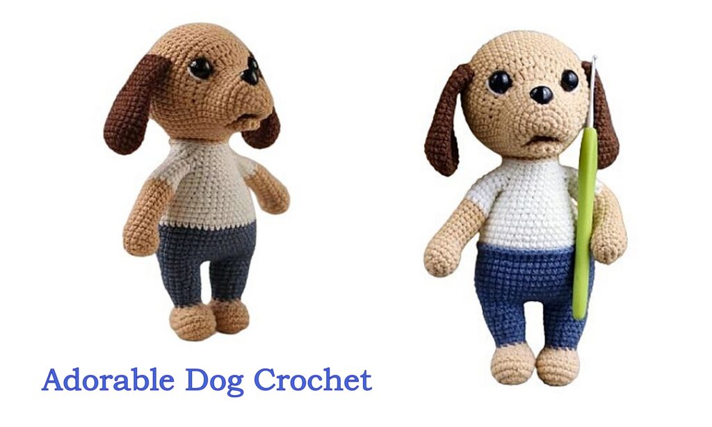 Adorable Dog Crochet Free Pattern