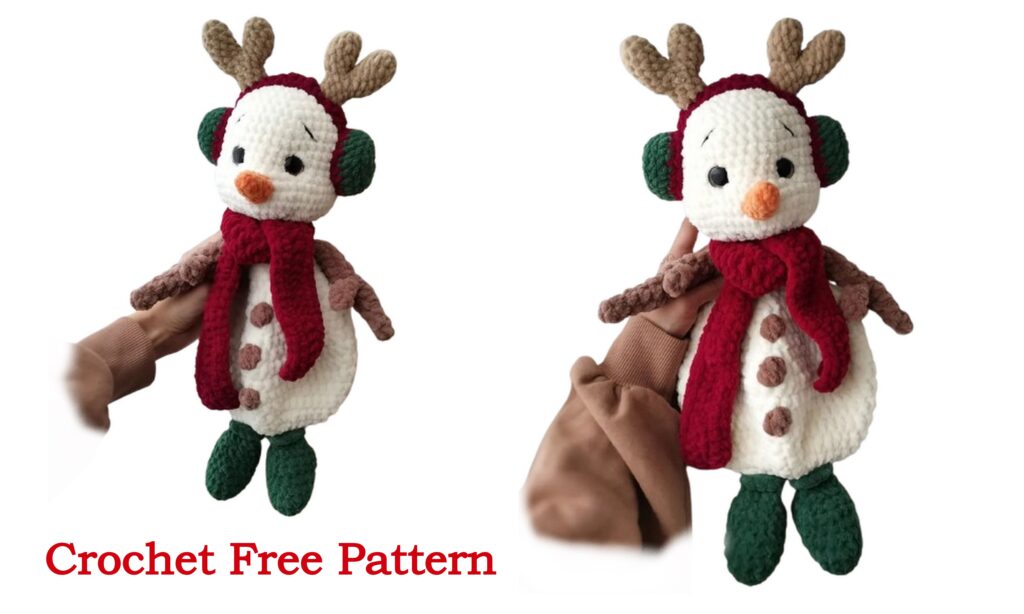 Crochet Snowman Free Pattern