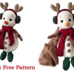 Crochet Snowman Free Pattern