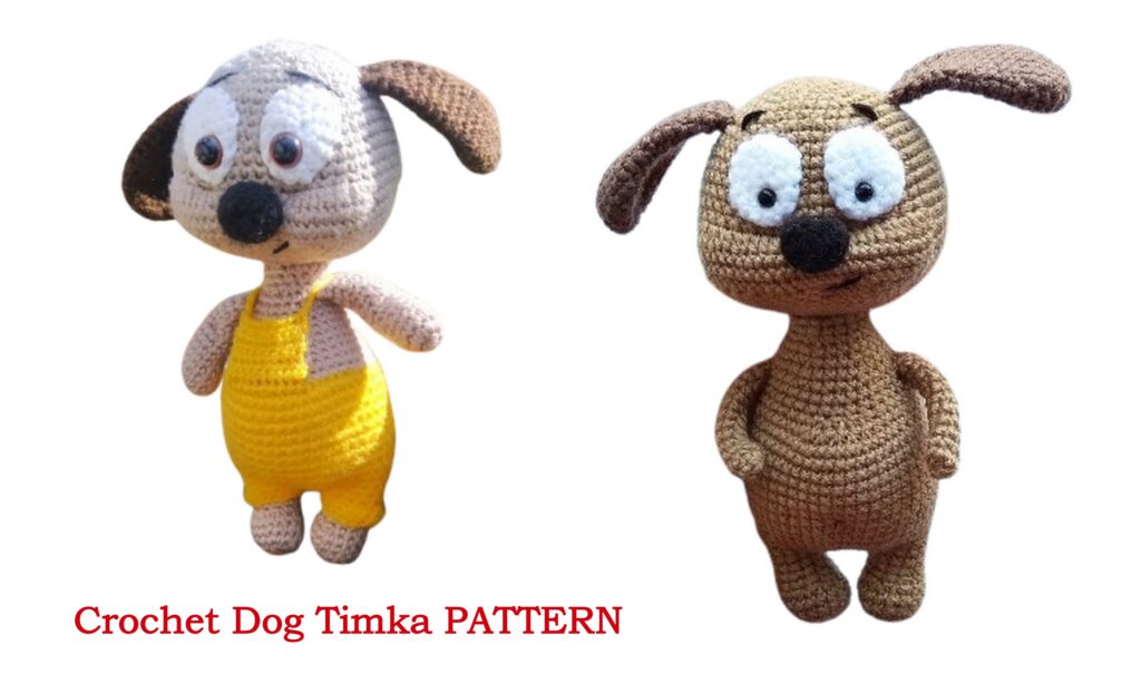 Crochet Dog Timka Free Pattern