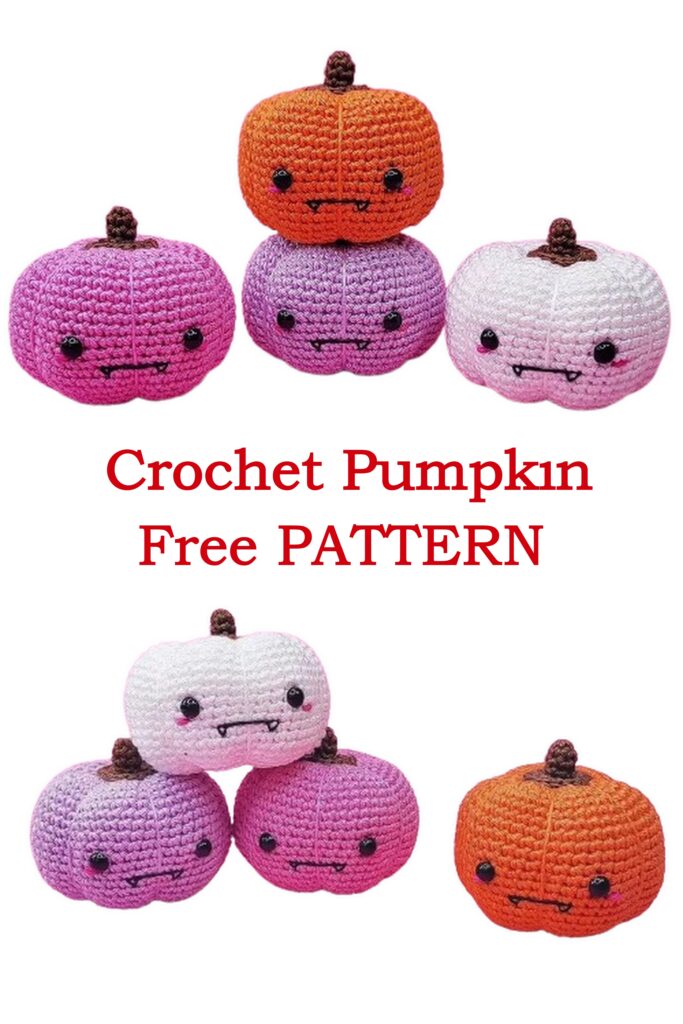 Crochet Pumpkın Cutıes Free Pattern