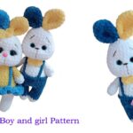 Bunny Boy and girl Crochet Pattern