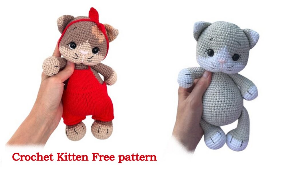 Crochet Kitten Master Class free pattern