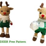 Deer Rudy Amigurumi Free Pattern