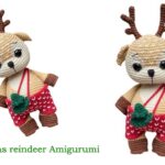 Christmas reindeer Amigurumi