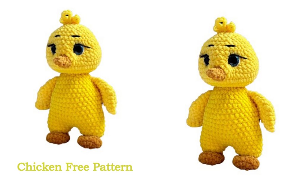 Amigurumi Yellow Chicken Free Pattern