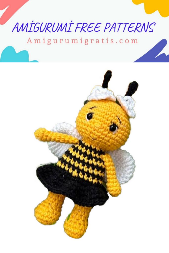 Crochet Cute Bee Amigurumi