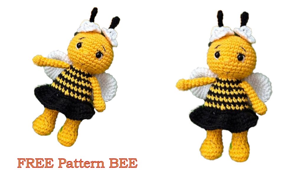 Crochet Cute Bee Amigurumi