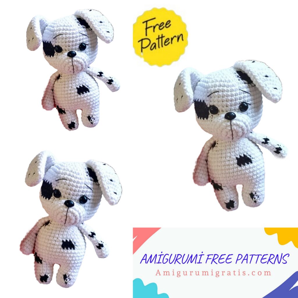 Dalmatian Dog Amigurumi